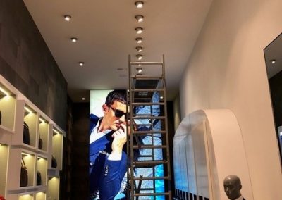 Totaal concept aanpassing voor horeca en retail